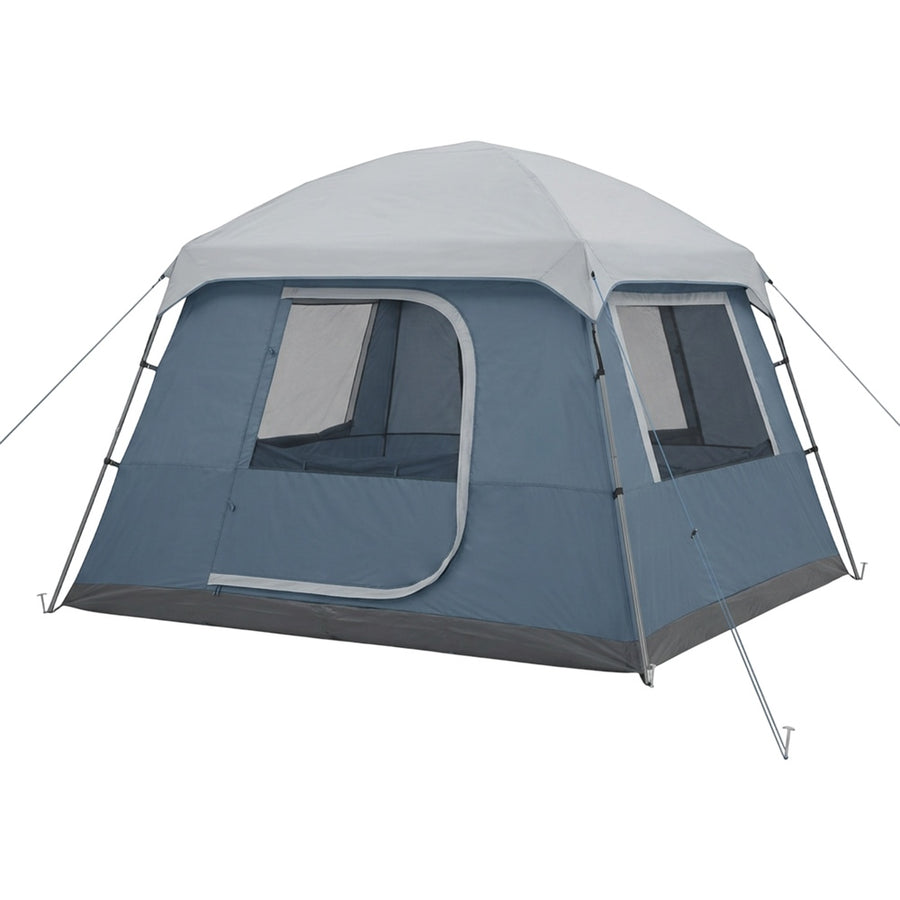 Wplfb Four Person Cabin Tent Slate Blue