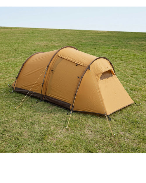 Wplfb One Person Tunnel Tent Ochre - Lifestyle view